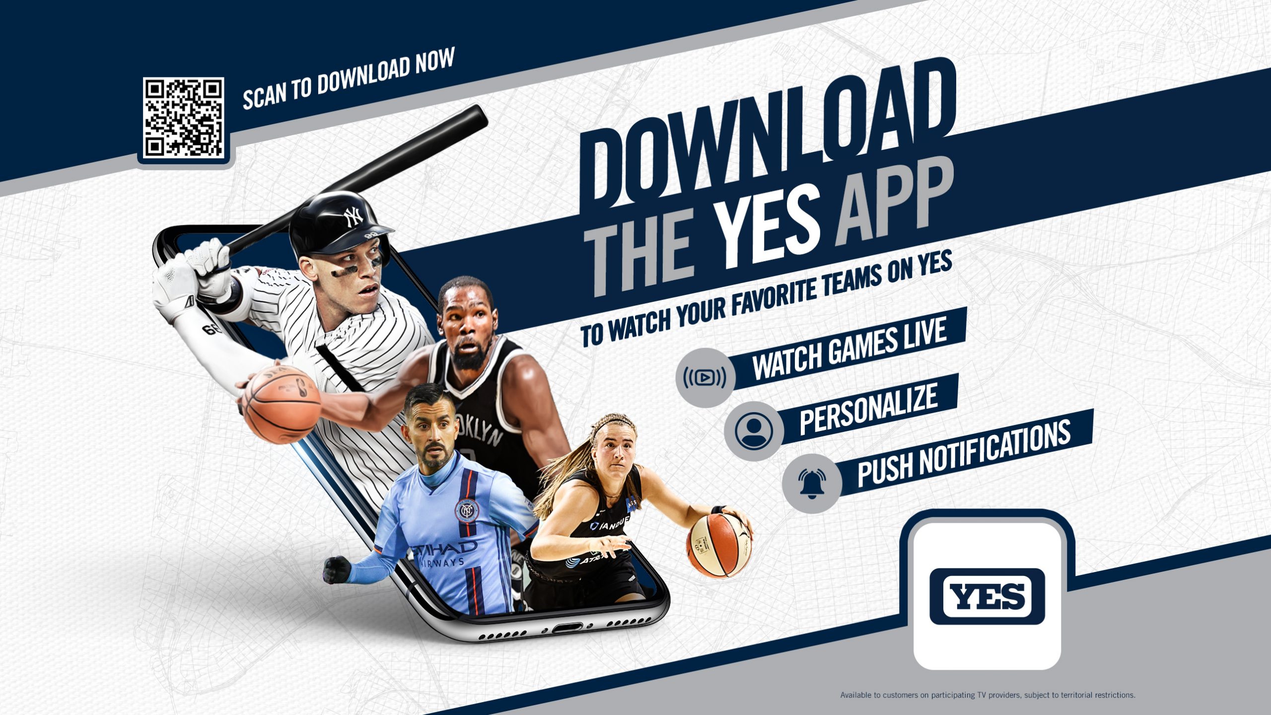 YES Network Develops New Mobile App for Live Streamed Games, Exclusive Content