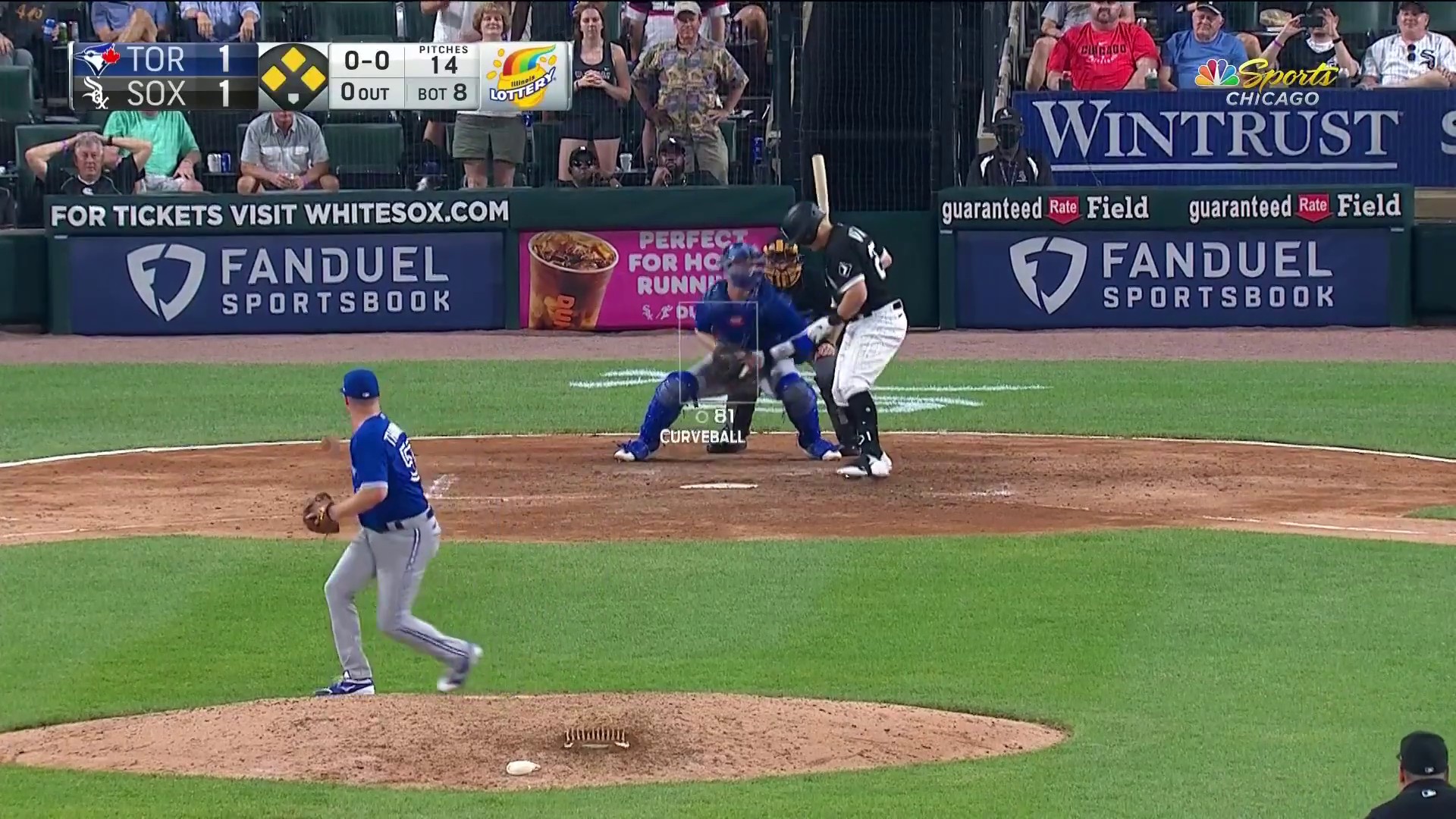NBC Sports Chicago's New Pitch-Type Graphic on White Sox Games Draws Fan  Praise, Interest From Other Broadcasters