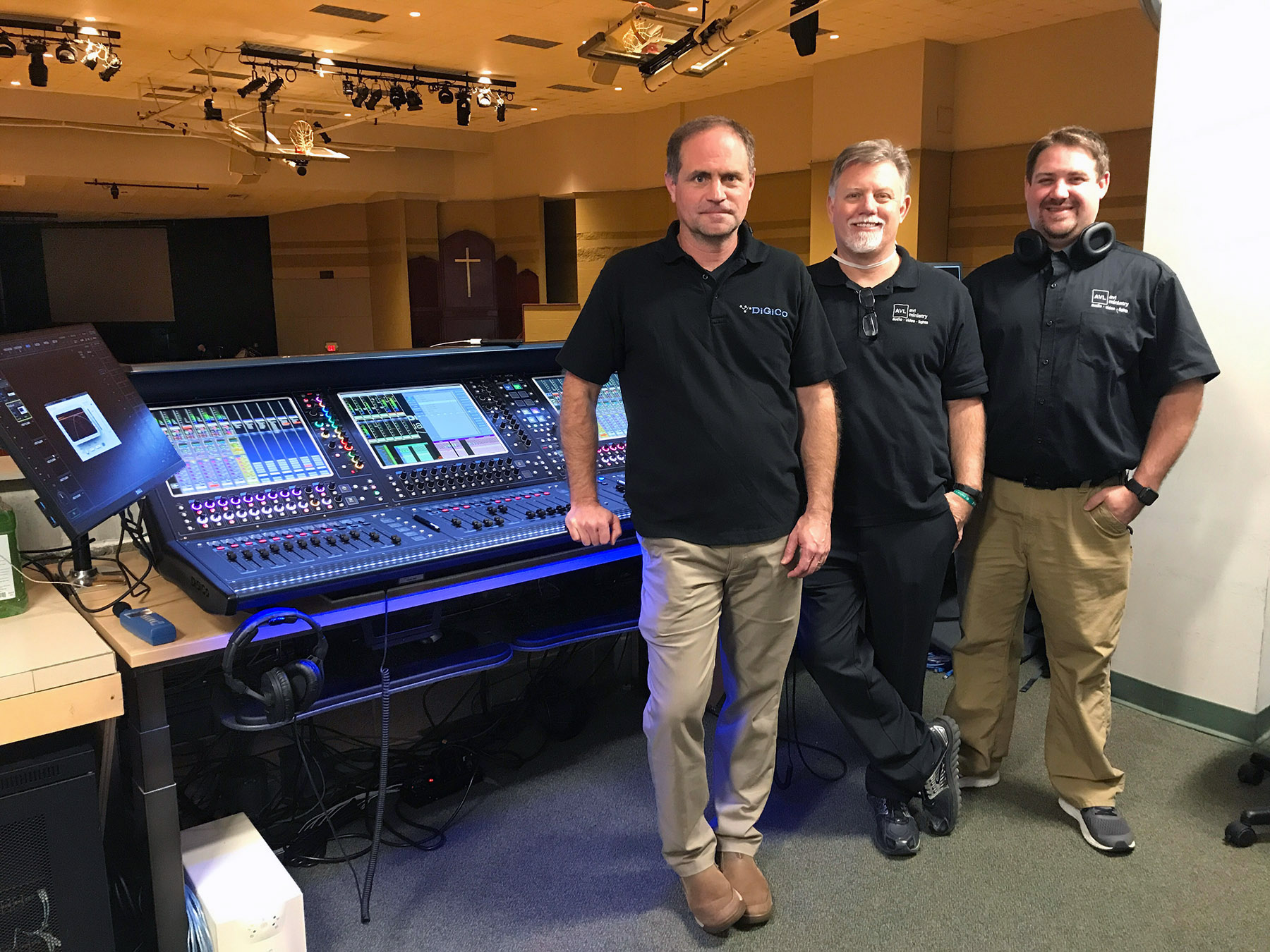 North Carolina’s The Shepherd’s Church Calls on DiGiCo for New Quantum338 Console, DMIKLANG Card