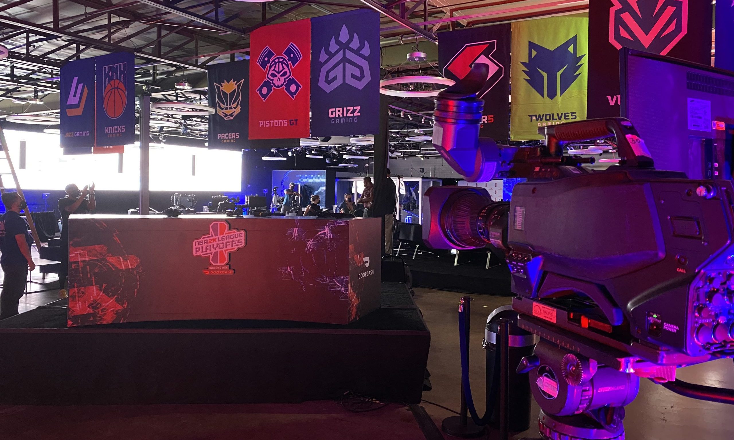 NBA 2K League Returns to In-Person Events for Playoffs With Dual Live Stages, Hybrid Workflow