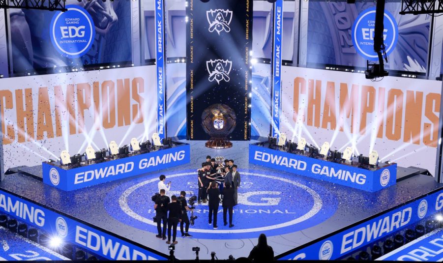 Record breaking audiences watch EDward Gaming take LOL World Championship  2021