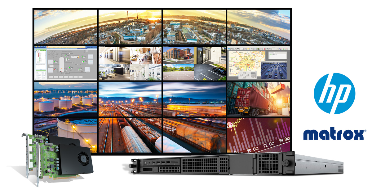 VSTECS Taps HP Rack Workstations to Power Video Walls With Matrox D-Series