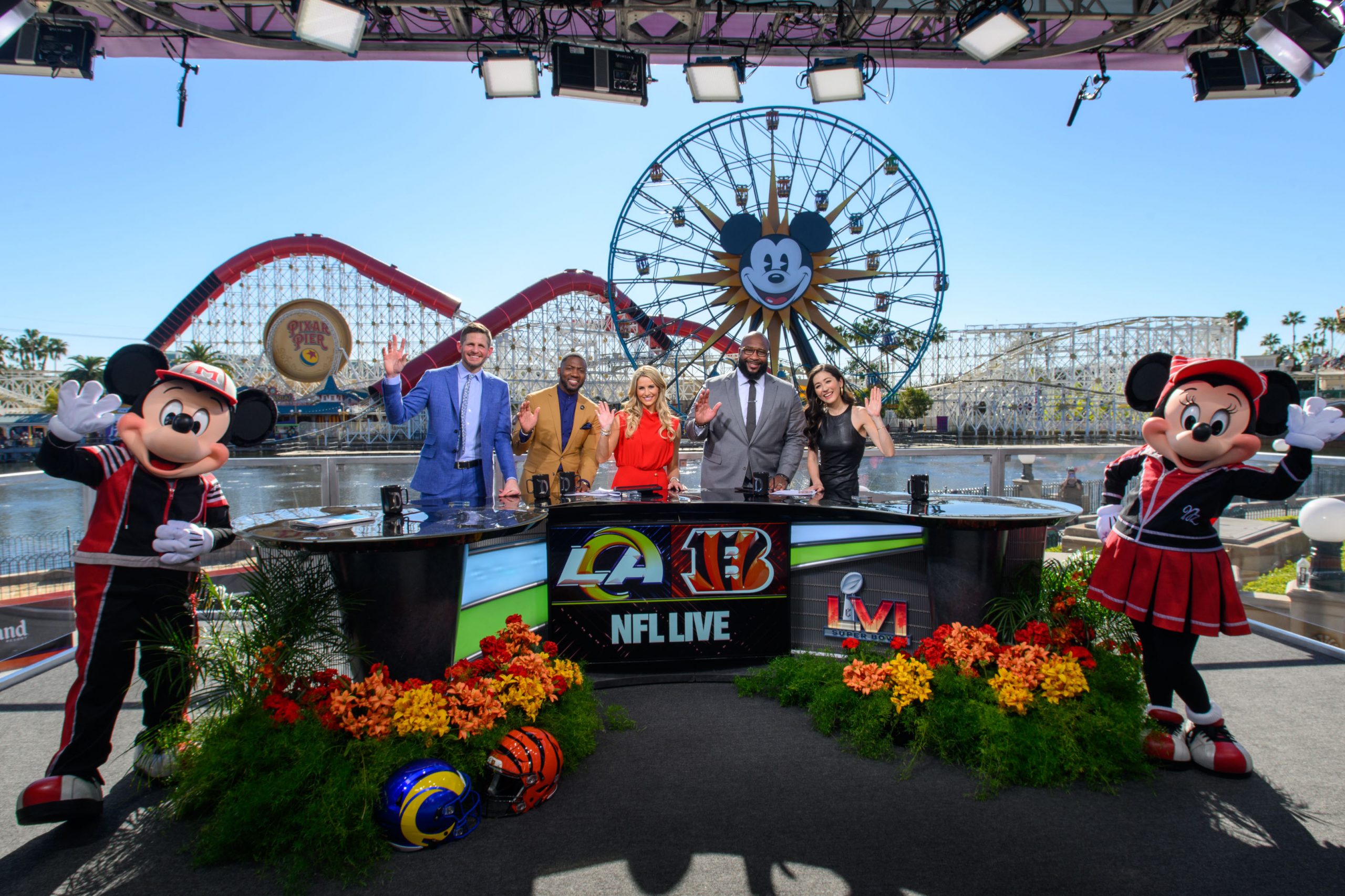 Live From Super Bowl LVI: ESPN Calls Disneyland Home for Week-Long