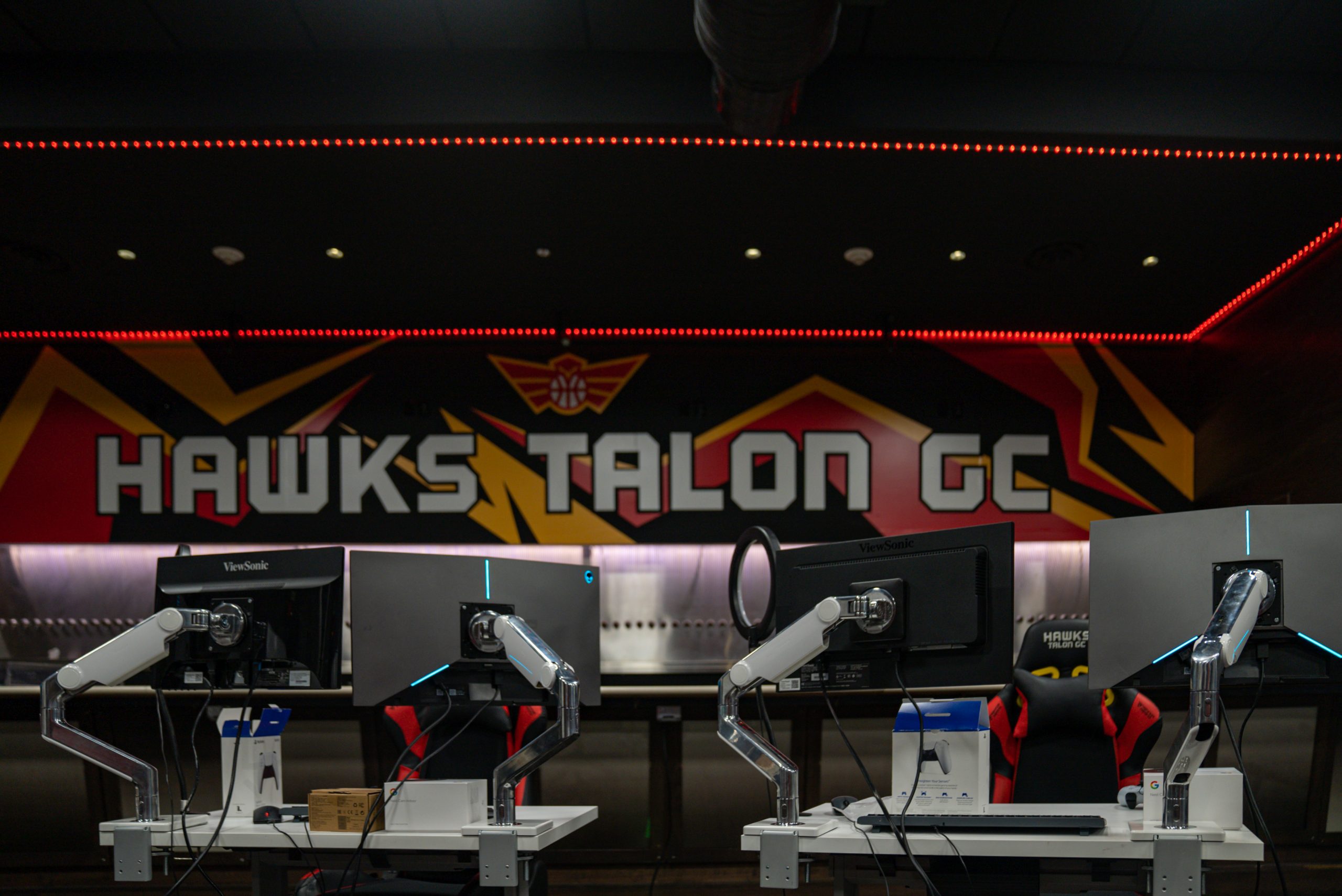 Hawks Talon Gaming Open Doors to New Practice Facility at State Farm Arena