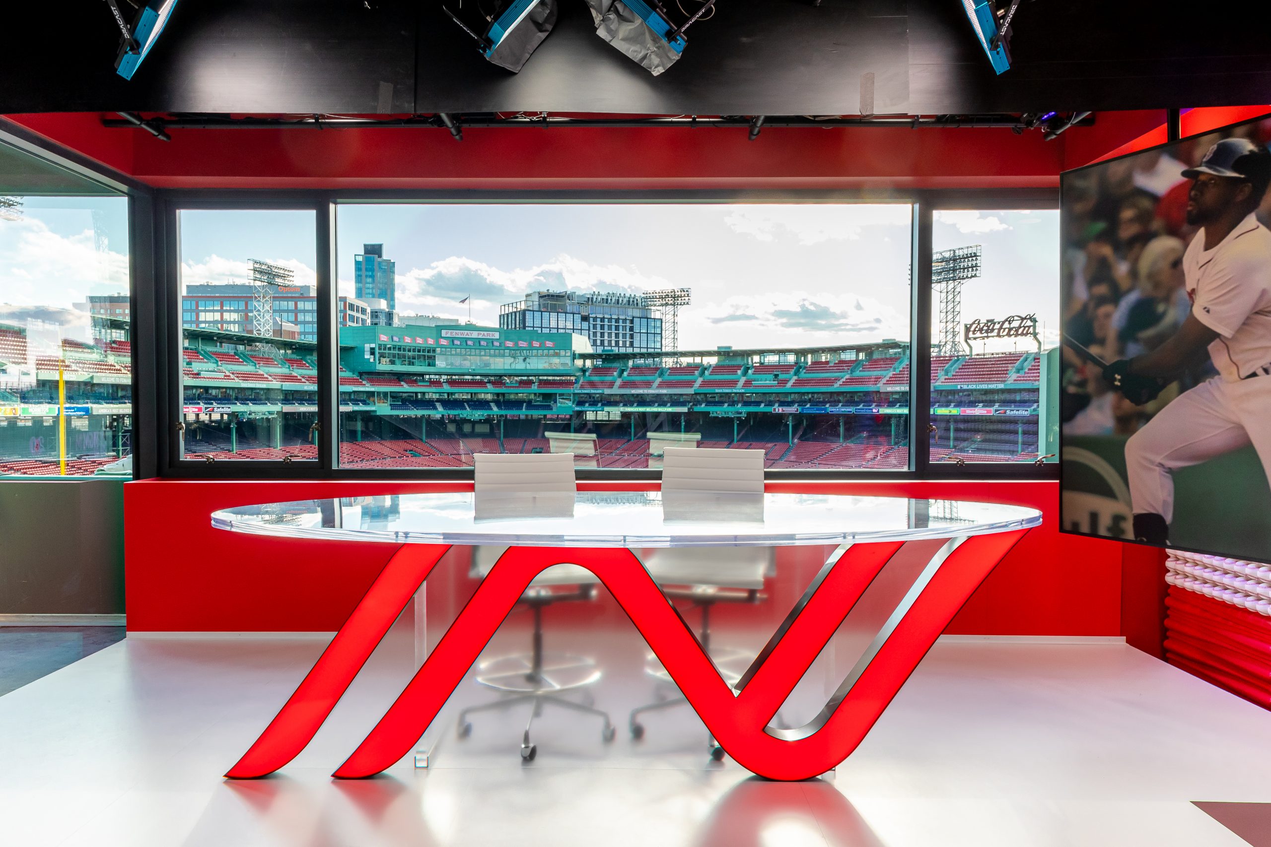 NESN Unveils New Fenway Park Studio for 2022 Boston Red Sox Home Opener