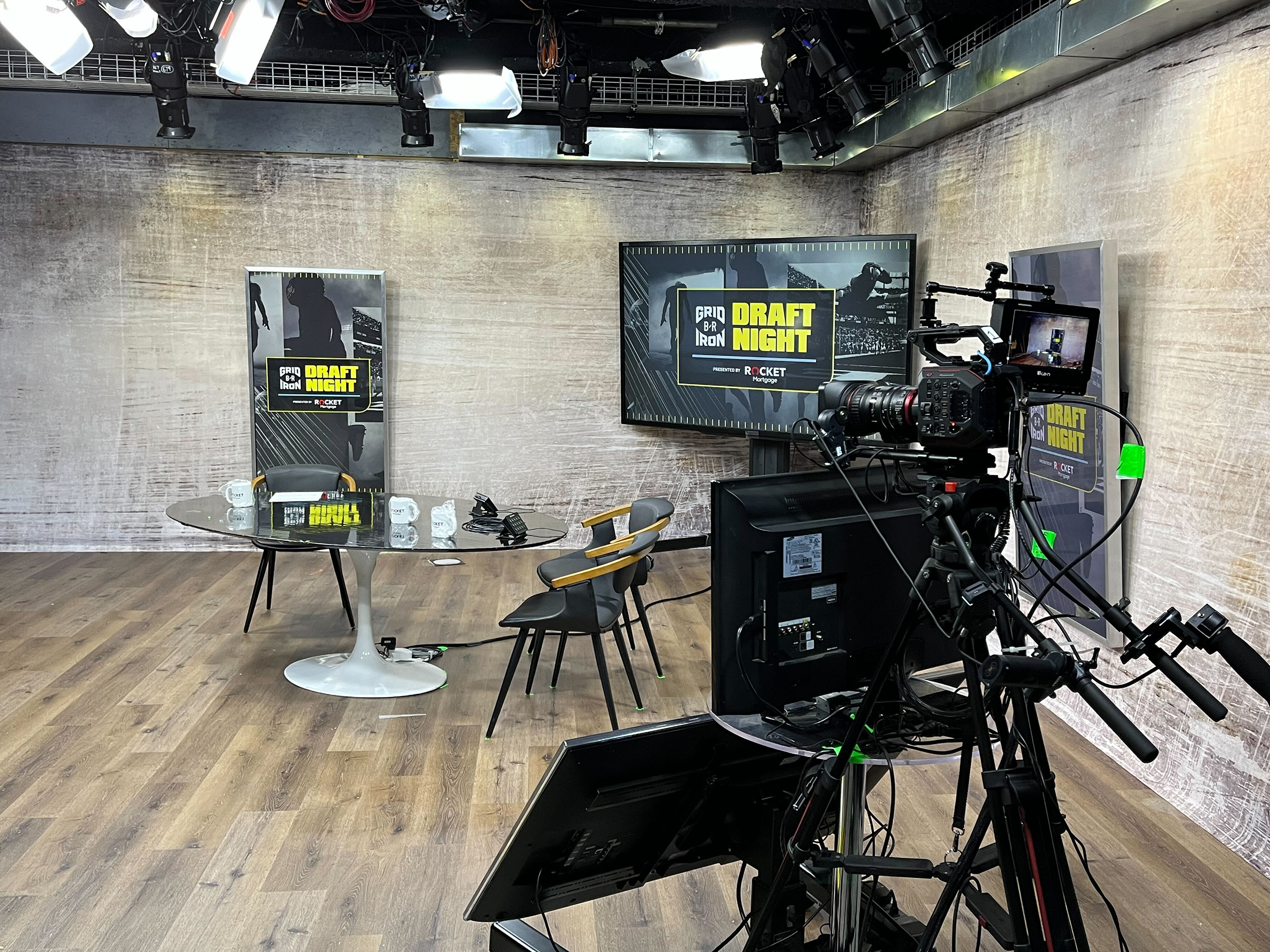 Live From 2022 NFL Draft Bleacher Report Streams Live From Newly Designed Set at New York City Headquarters