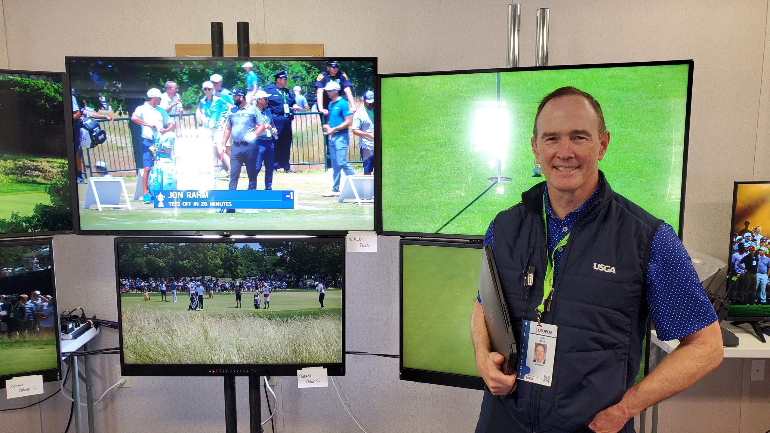 Live From the U.S. Open: USGA's Kevin Landy on the 2022 World Feed Efforts  and the Future of Production
