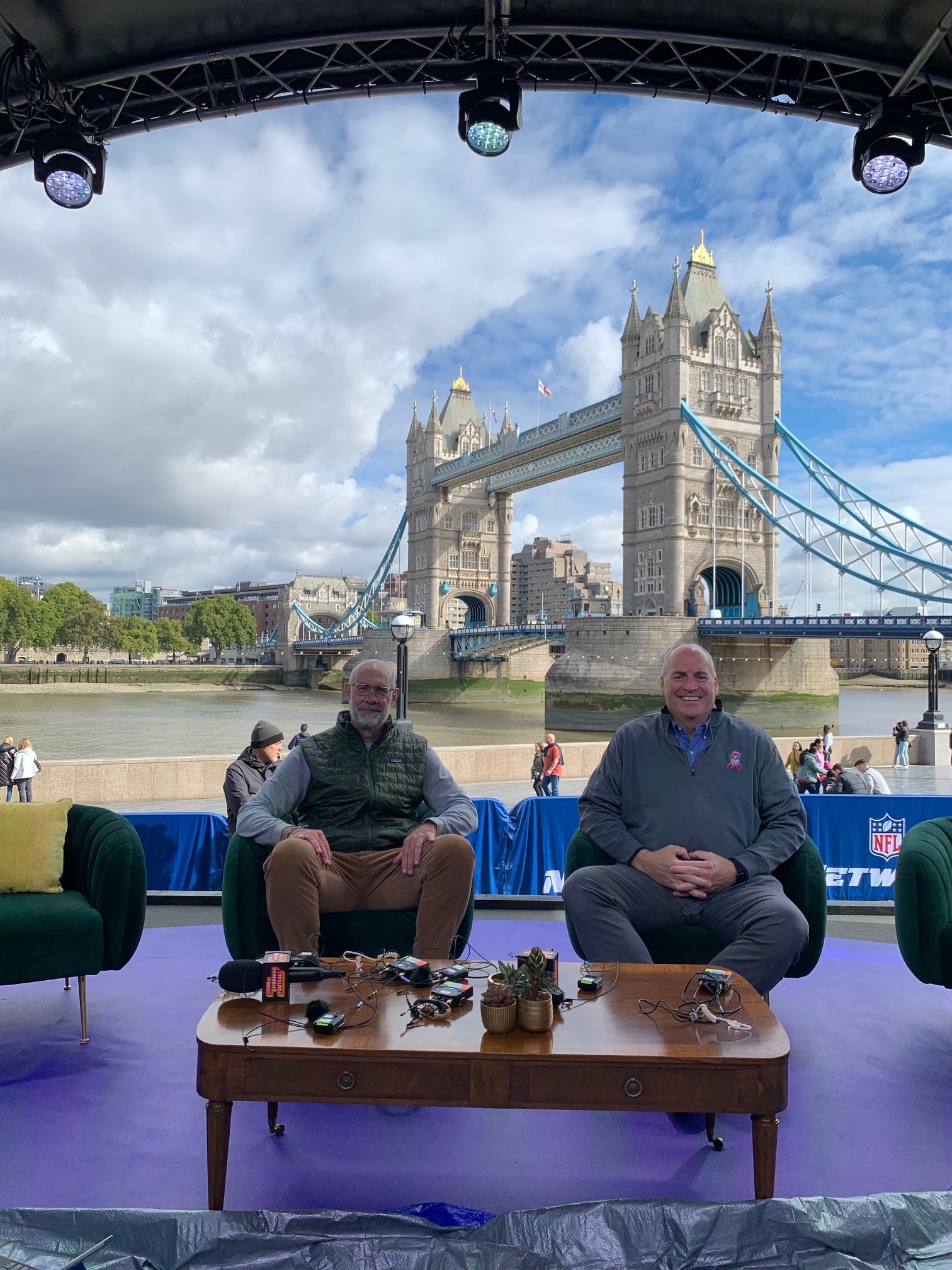 NFL London 2022 NFL Network Goes Overseas for First of Three International Games in Europe