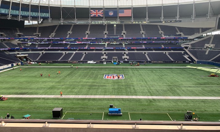 NFL London 2022: NFL Network Goes Overseas for First of Three International Games in Europe