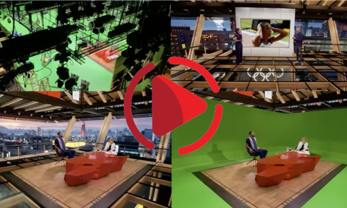 Go Behind-the-Scenes of the Virtual Studio That BBC Sport Launched For the Beijing 2022 Olympics
