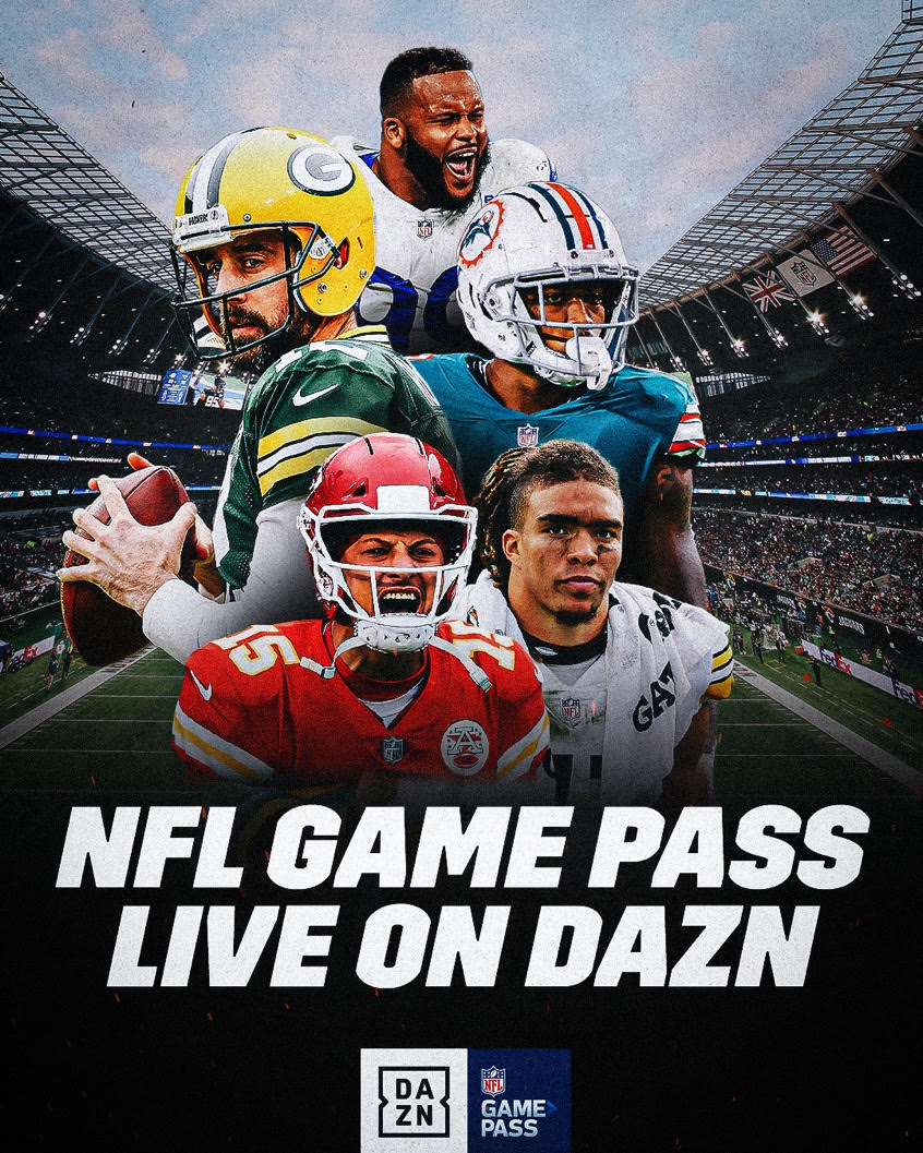 NFL launches on DAZN with more rights holders expected to join