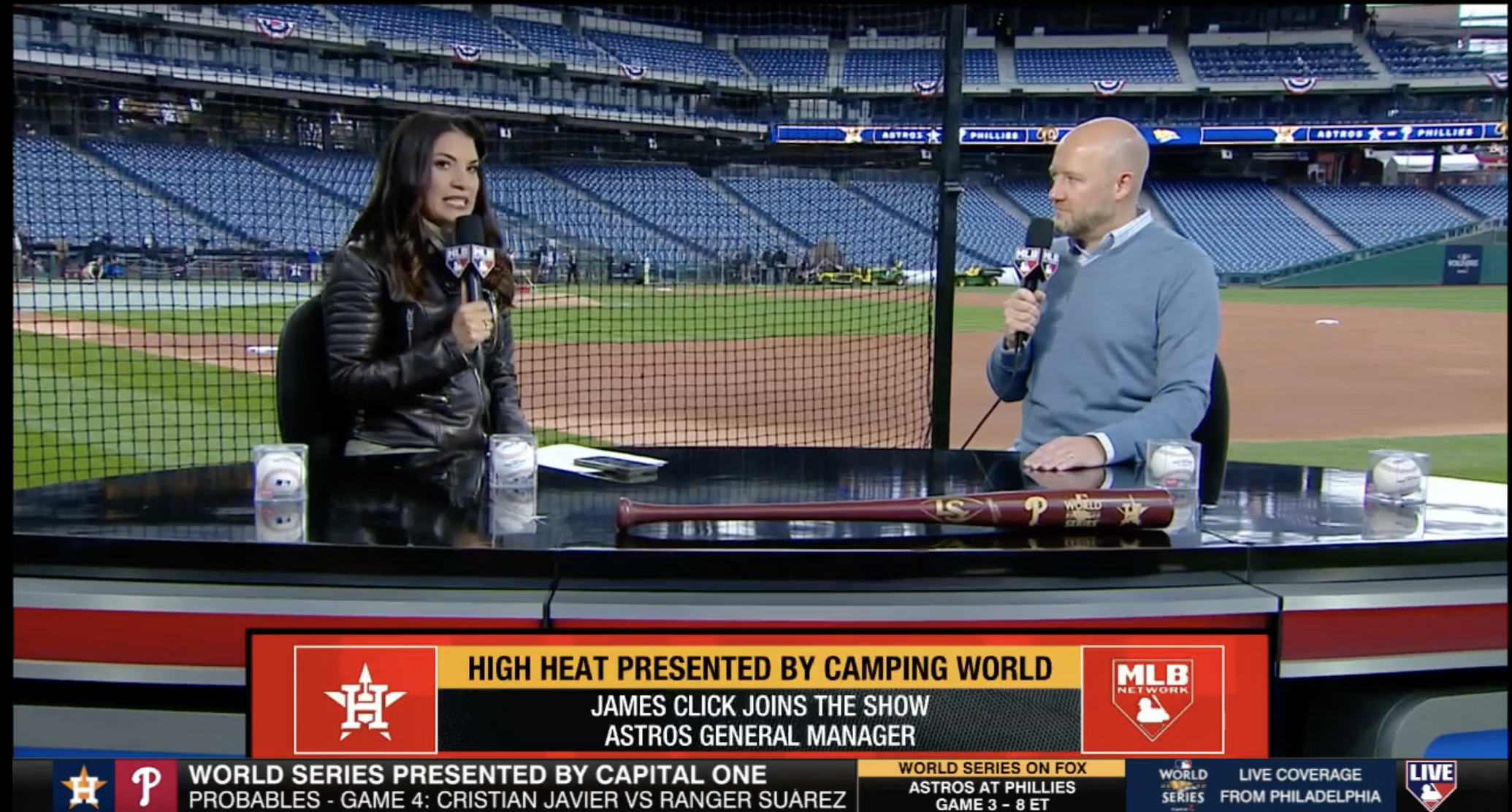 MLB Network Expands World Series Coverage; New Sets, 5G Are in the Mix