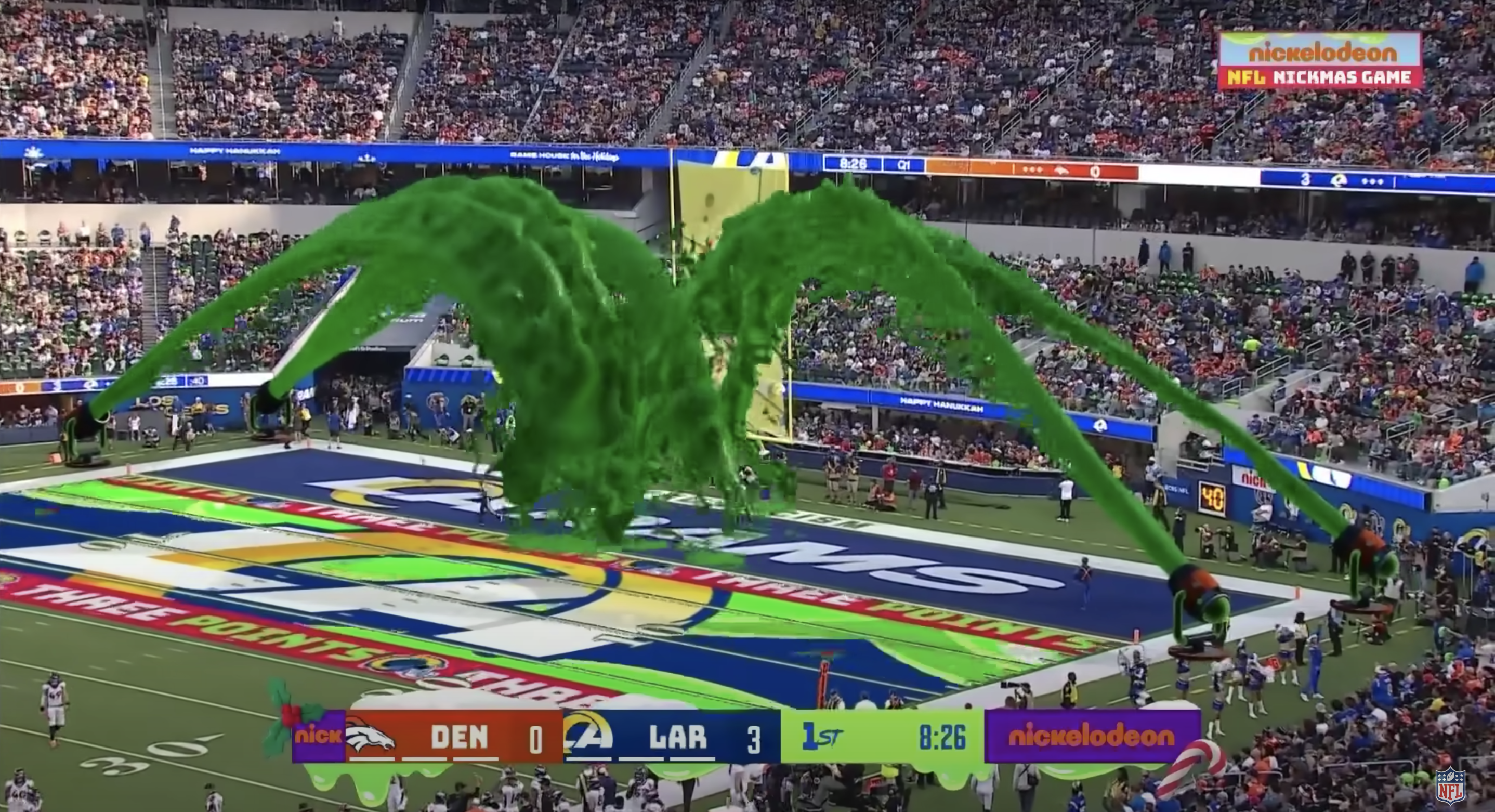 News: Nickelodeon & CBS Sports Entertain NFL Fans with Slime