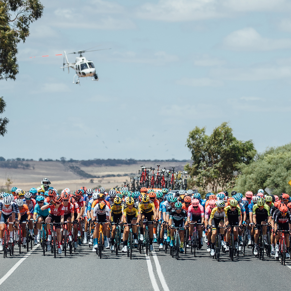 Gravity Media Australia, Events South Australia Provide Coverage of UCI WorldTours Santos Tour Down Under Race