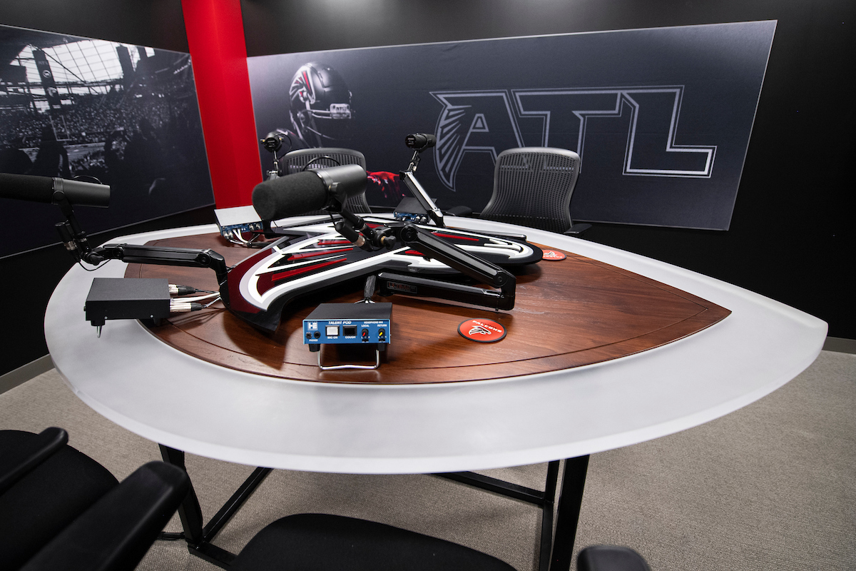Atlanta Falcons Open Ticketmaster Studios