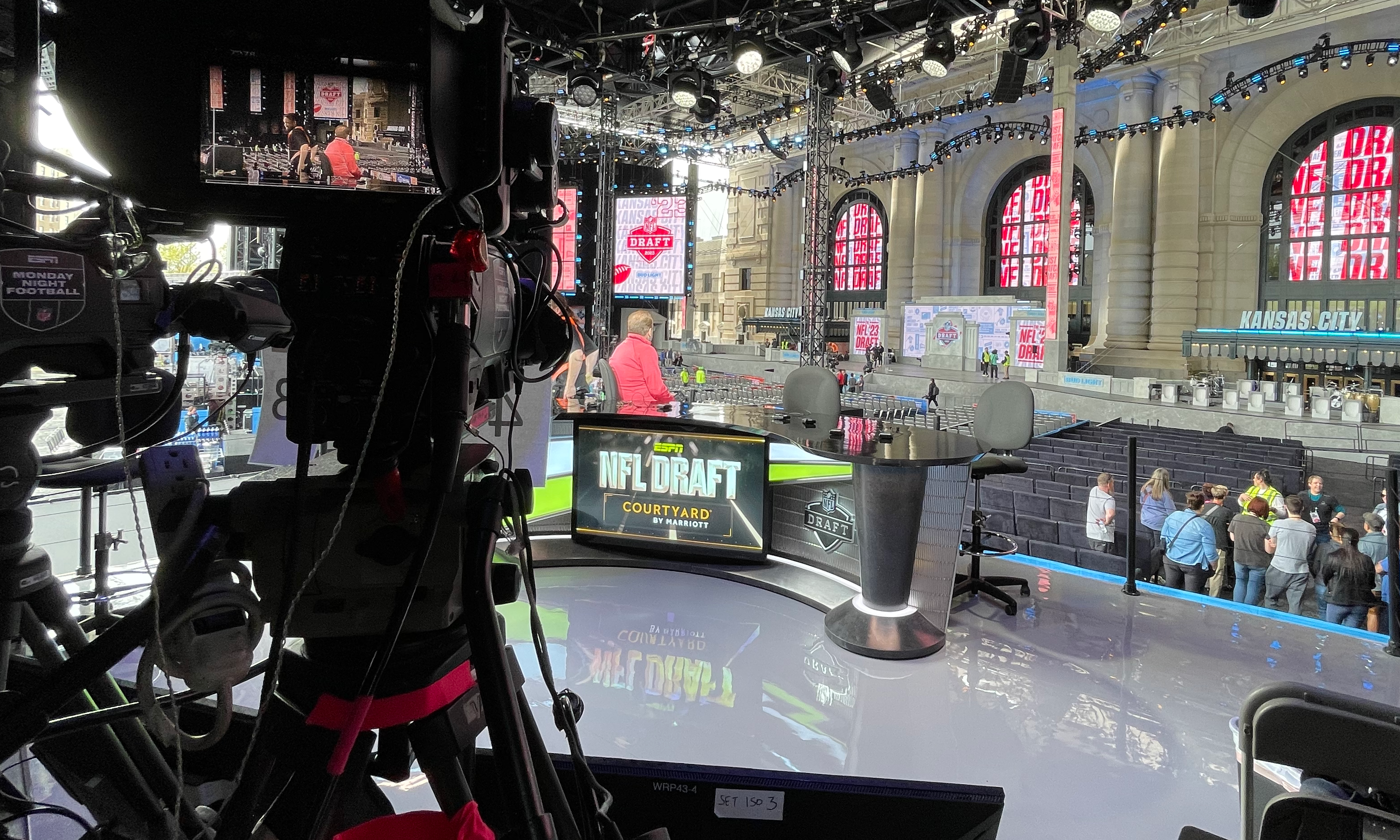 Live From NFL Draft 2023: Multiple Jibs, RF Cameras, AR Graphics