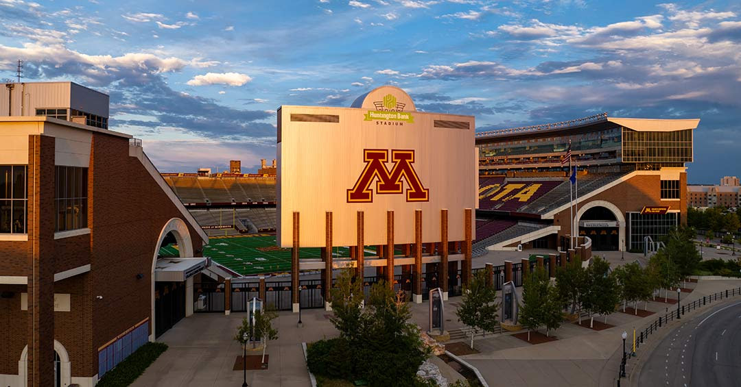 University of Minnesota Improves Huntington Bank Stadium With Seven New