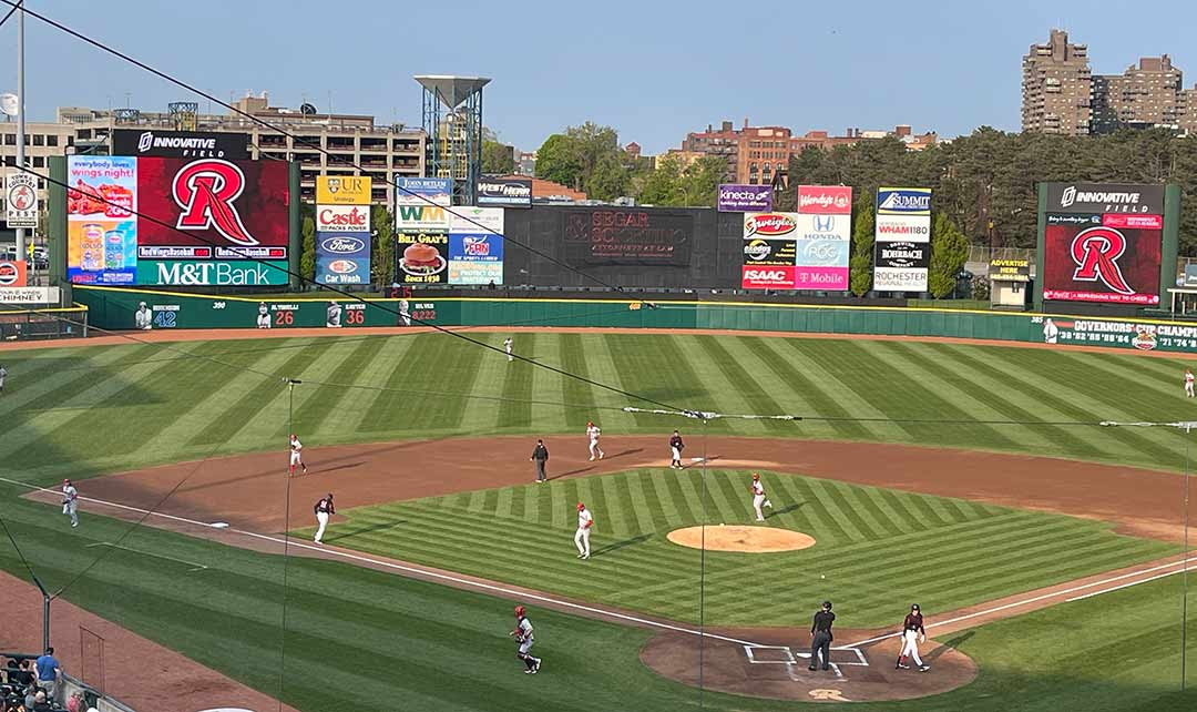 Fan Experience Flies High for Rochester Red Wings with Daktronics