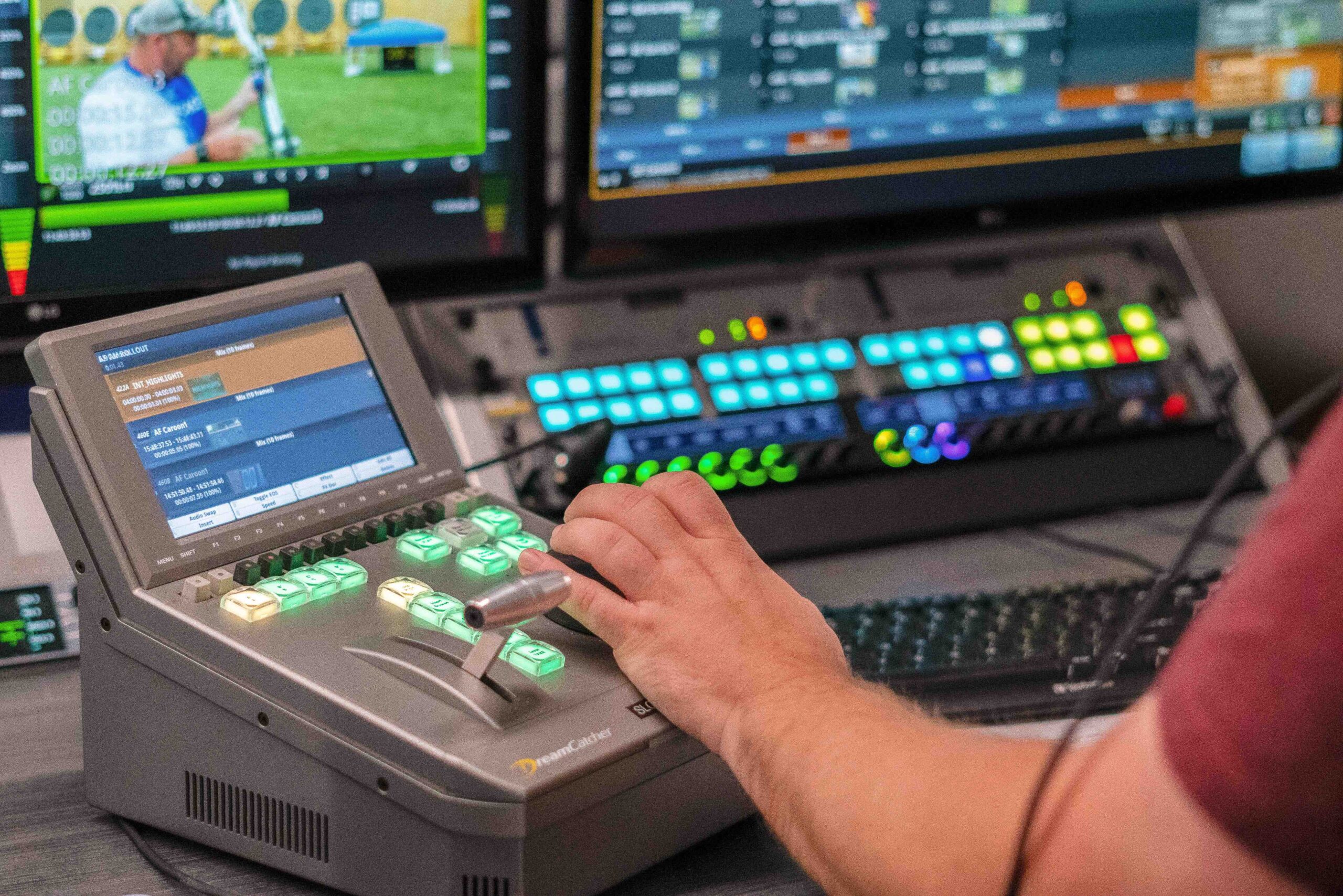 State-of-the-art Broadcast Control Room for Sports Arena - Diversified