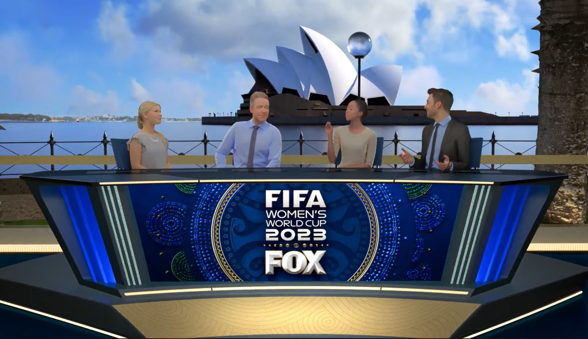 First Look FOX Sports FIFA Womens World Cup Australia and New Zealand 2023 Sydney Studios