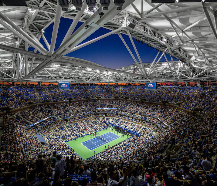 Đôi nét về 4 sân tennis đẹp nhất thế giới được dùng tổ chức các giải Grand Slam danh giá Arthur-Ashe-Stadium