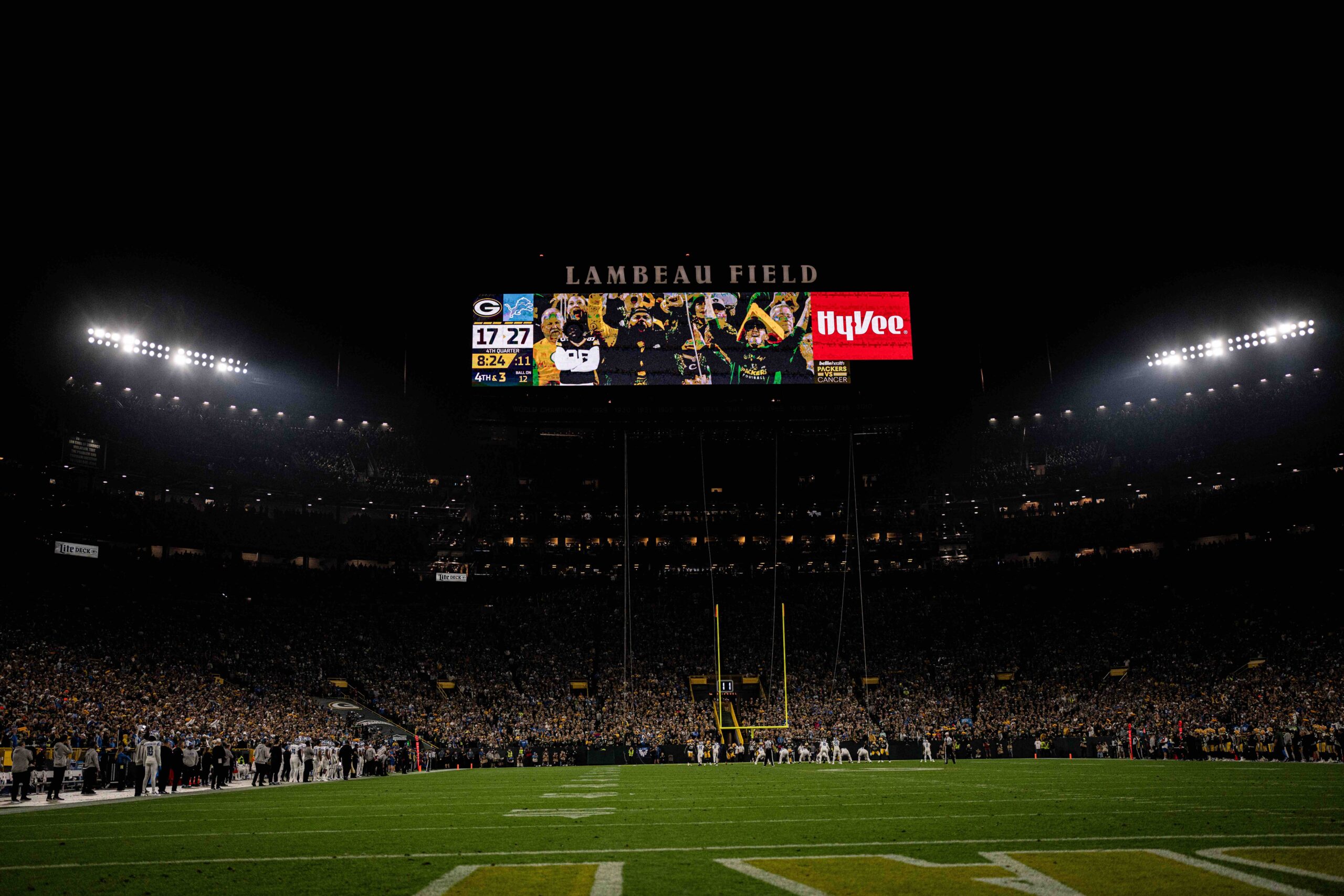 Green Bay Packers Modernize In-Venue Show at Lambeau Field With