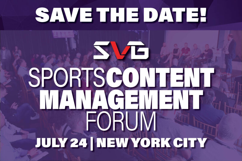 Future-Proofing Sports Media: The 2024 SVG’s Sports Content Management Forum Returns to New York City