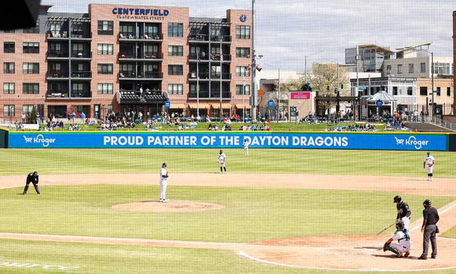 Dayton Dragons Enhance Game-Day Experience with Daktronics LED Technology Installation