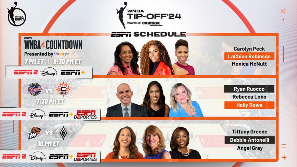 WNBA Tip-Off 2024: With All Eyes on The W, ESPN Ups Its Game To Spotlight Class of New Stars, League’s Increased Popularity