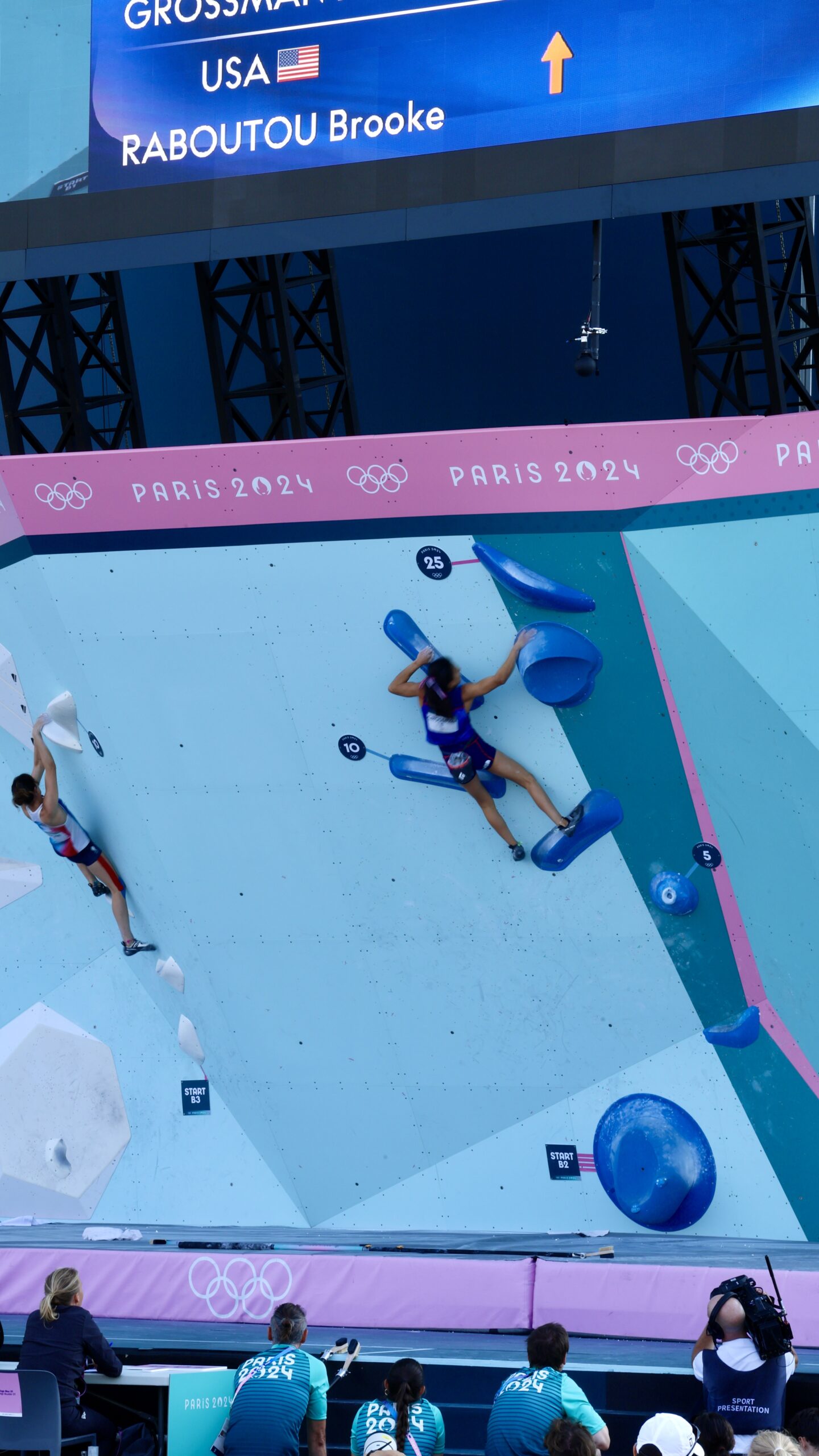 Live From Paris 2024 Sport Climbing Production Photo Gallery