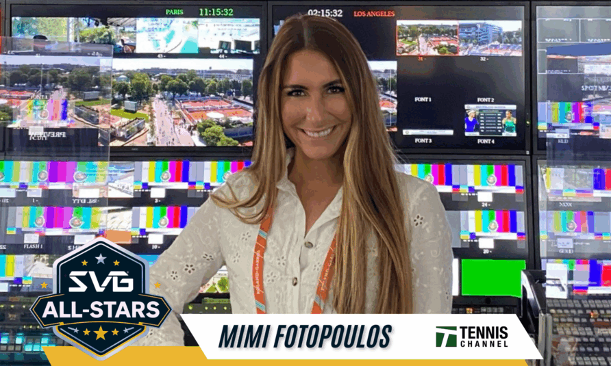 SVG All-Stars: Mimi Fotopoulos, Director, Talent and Production Operations, Tennis Channel