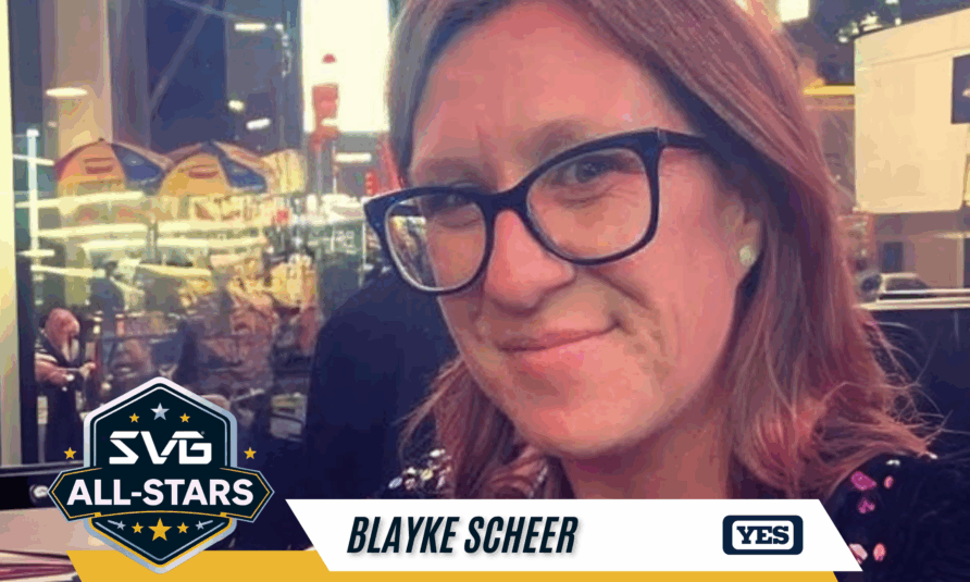 SVG All-Stars: Blayke Scheer, Senior Director, Creative Content, YES Network